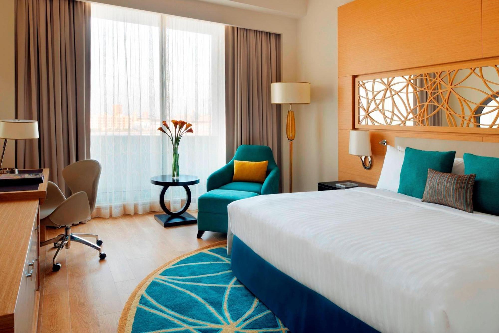 Marriott Hotel Al Jaddaf, Dubái Exterior foto A room at the hotel